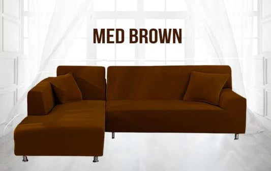 L Shape Cotton Jersey Sofa Cover