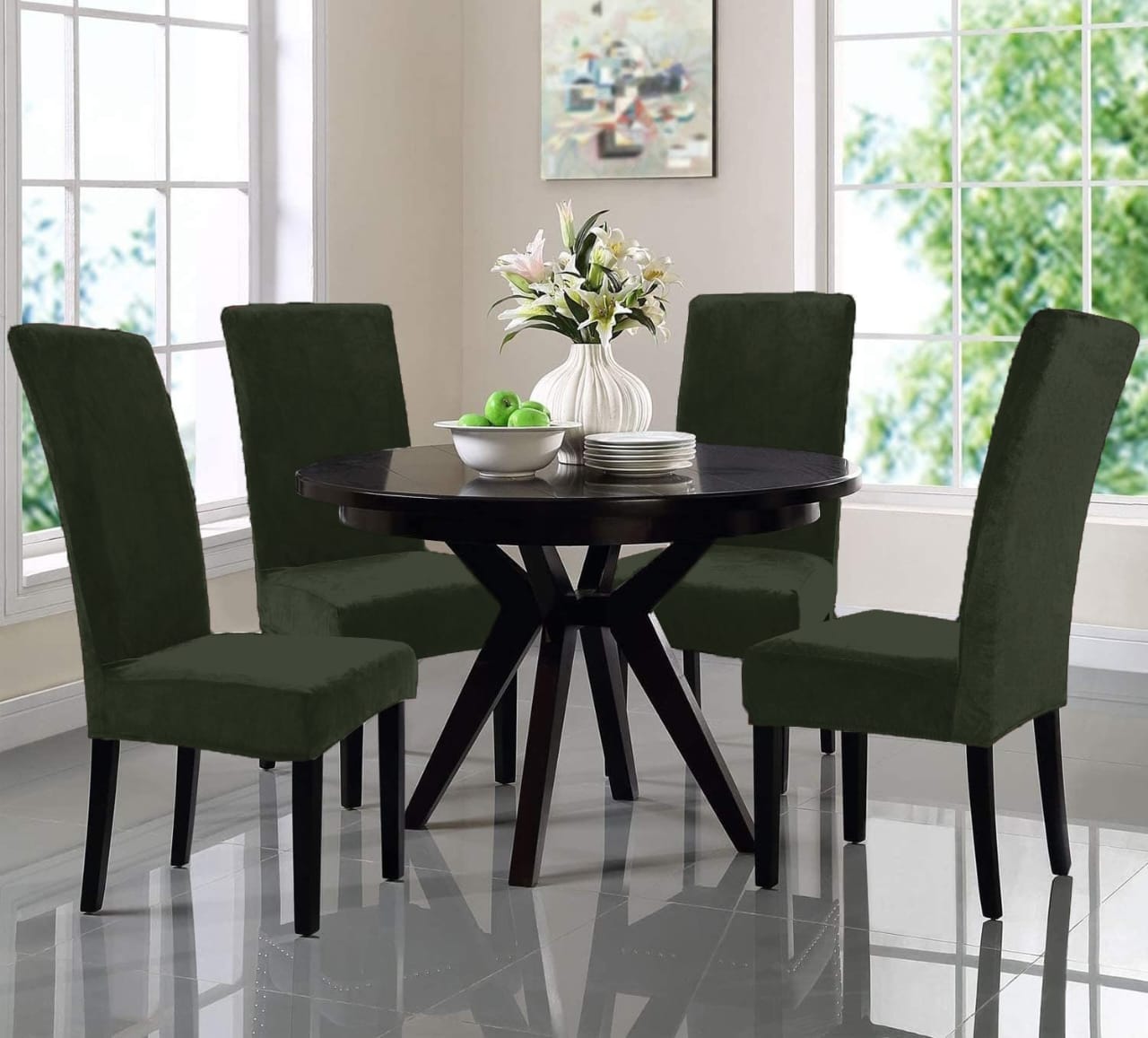 Cotton Jersey Chairs Cover