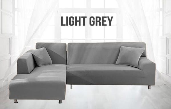 L Shape Cotton Jersey Sofa Cover