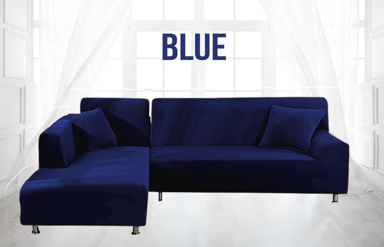 L Shape Cotton Jersey Sofa Cover