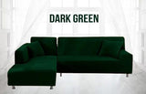 L Shape Cotton Jersey Sofa Cover
