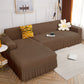 L Shape Bubble Frill Sofa Cover
