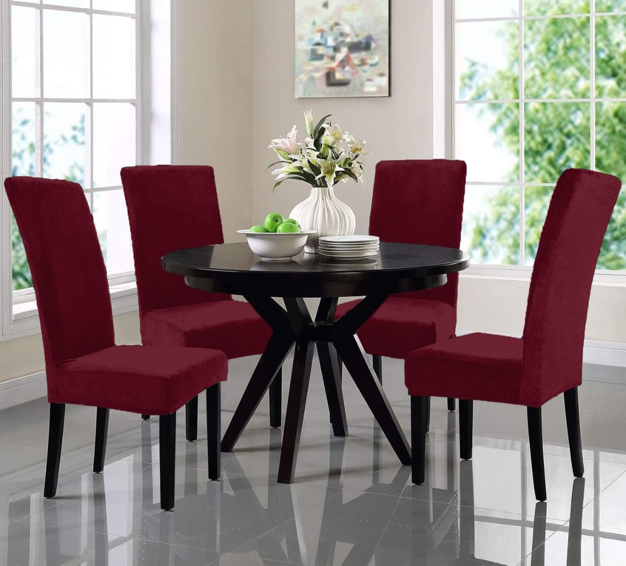 Cotton Jersey Chairs Cover