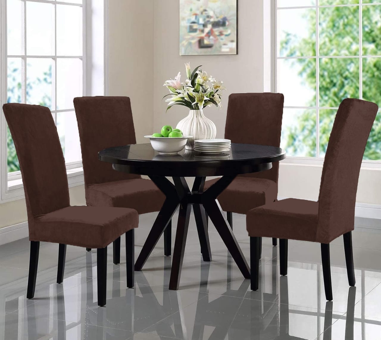 Cotton Jersey Chairs Cover