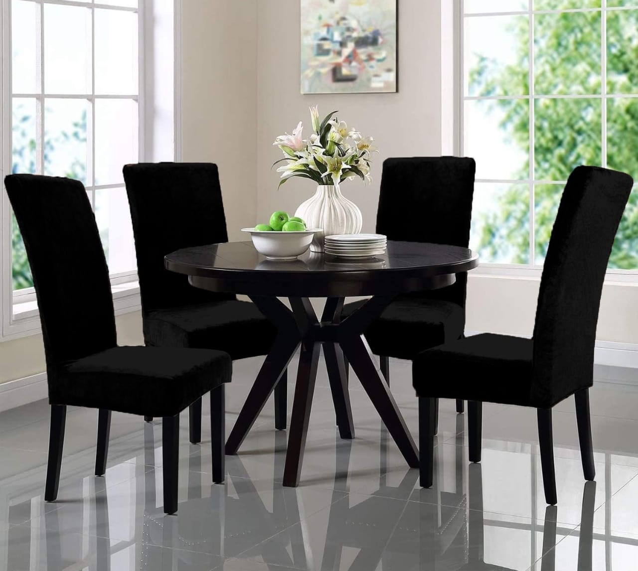 Cotton Jersey Chairs Cover