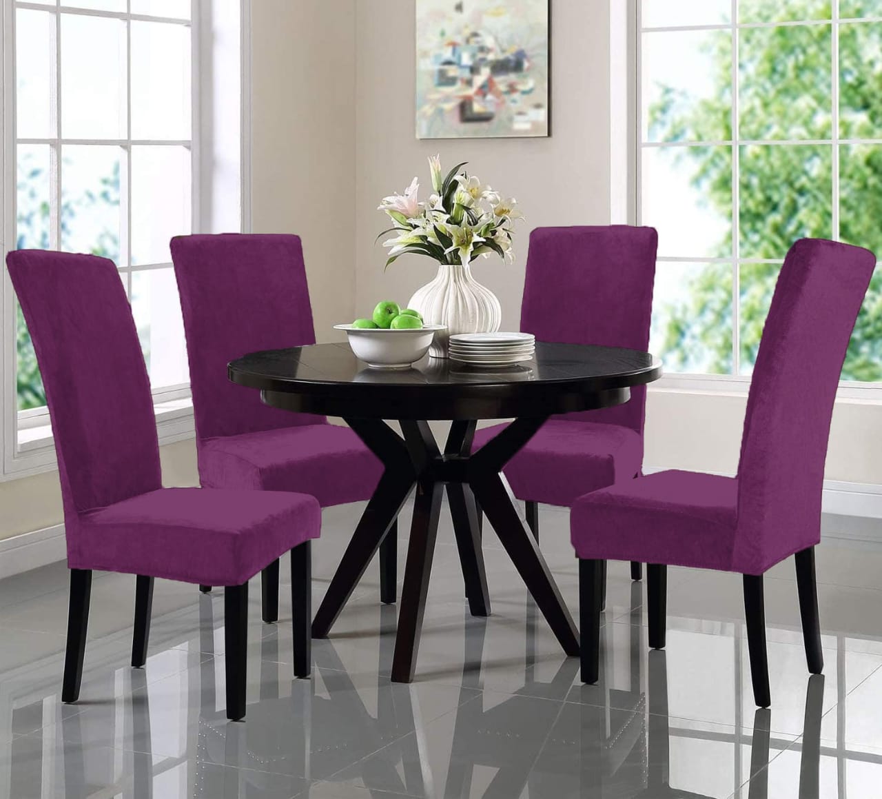 Cotton Jersey Chairs Cover