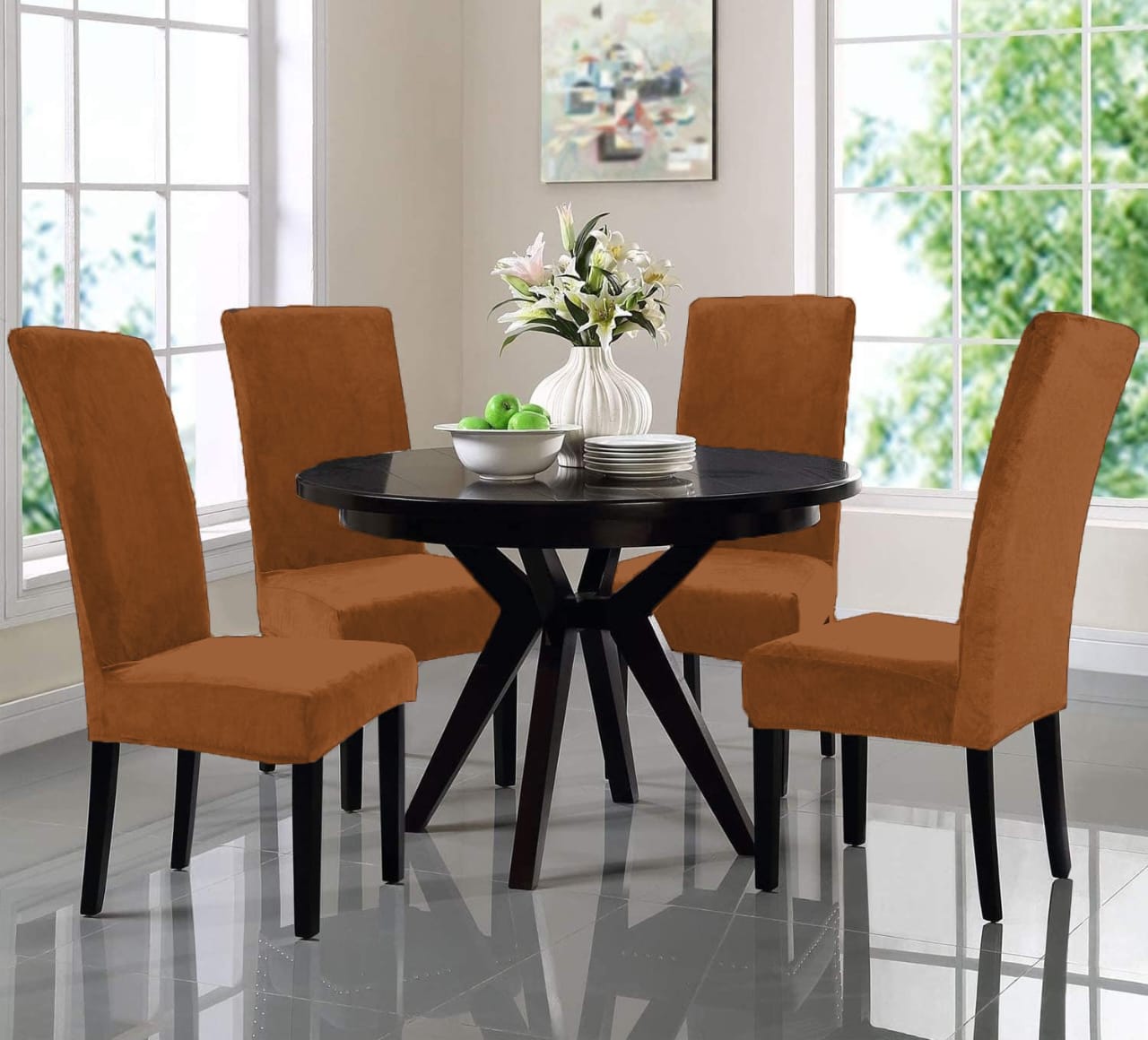 Cotton Jersey Chairs Cover