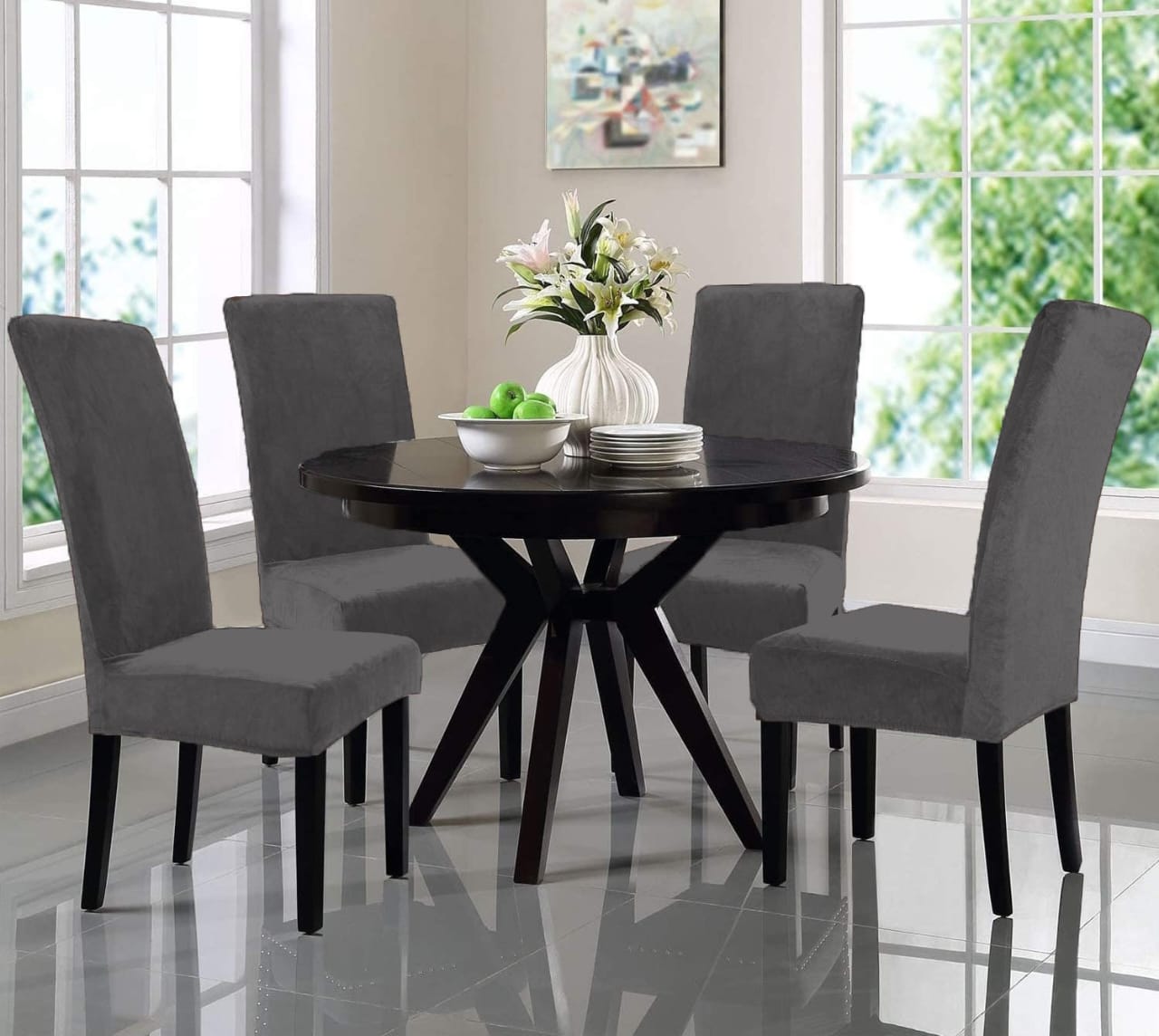 Cotton Jersey Chairs Cover