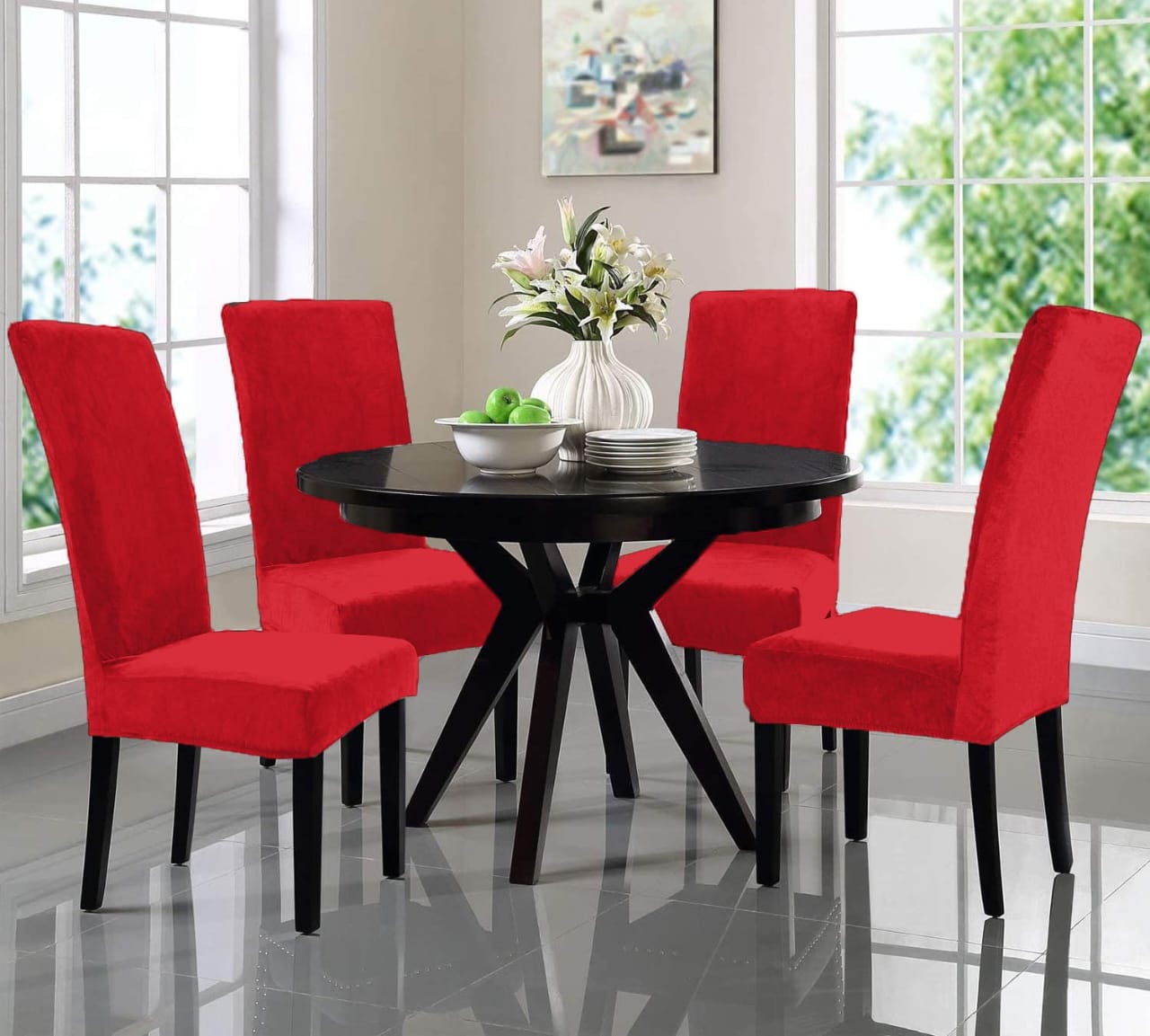 Cotton Jersey Chairs Cover