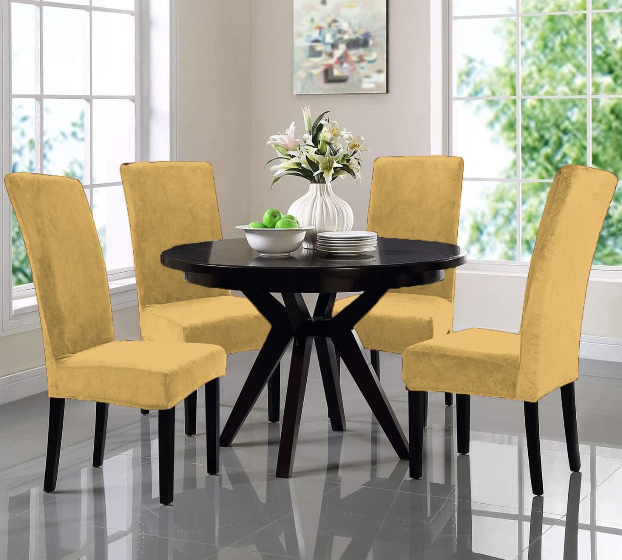 Cotton Jersey Chairs Cover