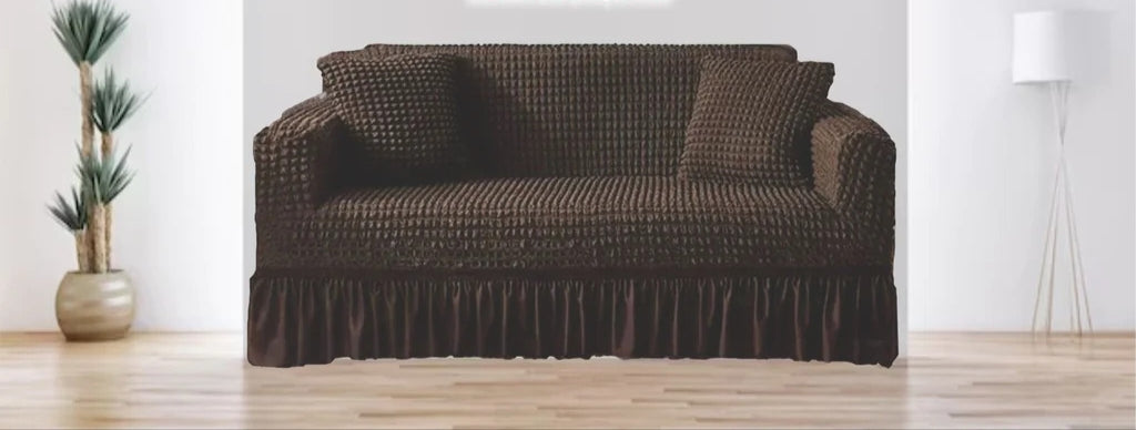 Bubble Frill Sofa Cover
