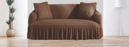 Bubble Frill Sofa Cover