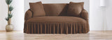 Bubble Frill Sofa Cover