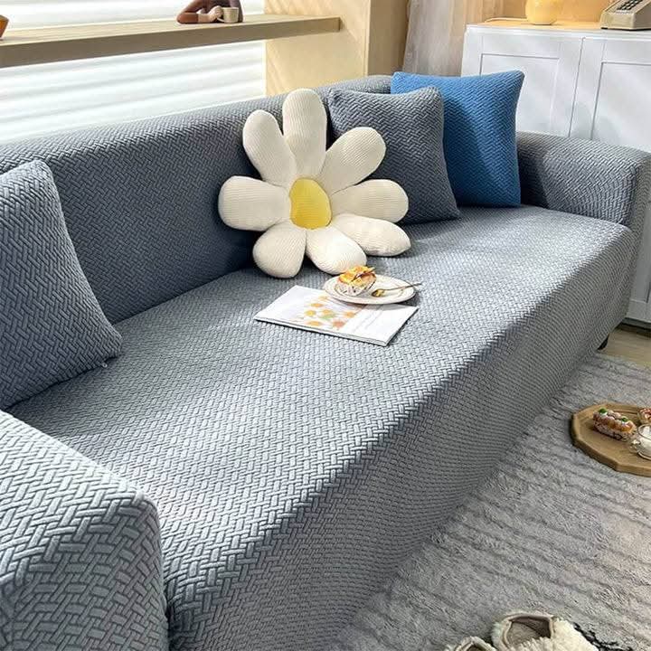 Stripes Jacquard Sofa Cover