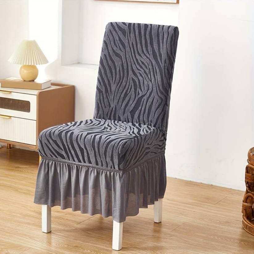 Zebra Frill Dining Chairs