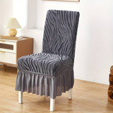 Zebra Frill Dining Chairs